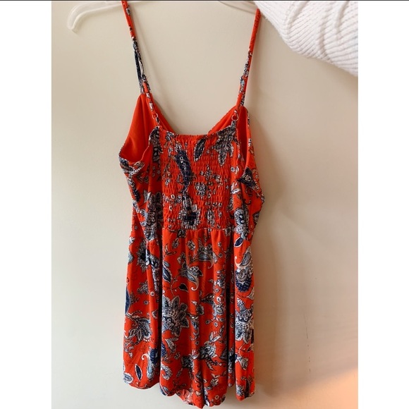 Xhileration Orange Romper - Picture 3 of 6